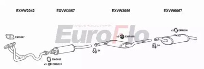 Система выпуска ОГ EuroFlo VWSAN20 2001B